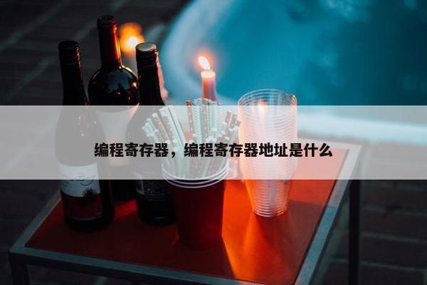 编程寄存器，编程寄存器地址是什么