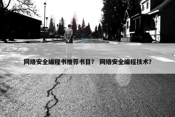 网络安全编程书推荐书目？ 网络安全编程技术？