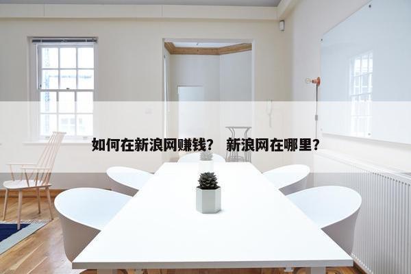如何在新浪网赚钱？ 新浪网在哪里？