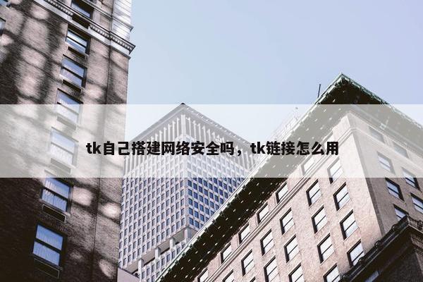 tk自己搭建网络安全吗，tk链接怎么用