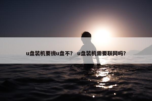 u盘装机要拔u盘不？ u盘装机需要联网吗？