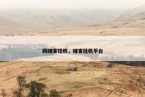 网赚客挂机，赚客挂机平台