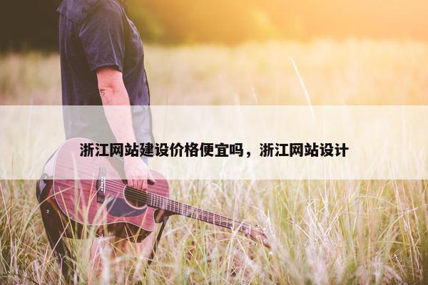 浙江网站建设价格便宜吗，浙江网站设计