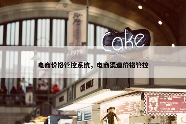 电商价格管控系统，电商渠道价格管控