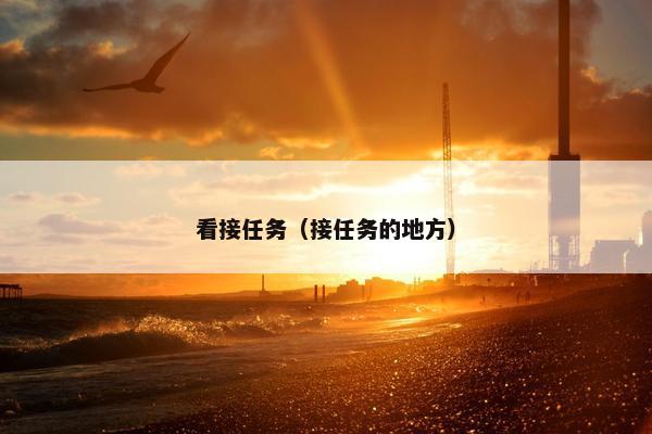 看接任务（接任务的地方）