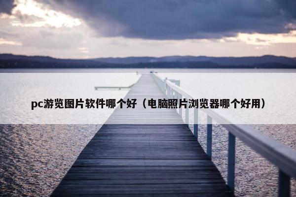 pc游览图片软件哪个好（电脑照片浏览器哪个好用）