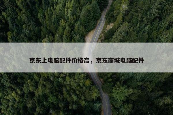 京东上电脑配件价格高，京东商城电脑配件
