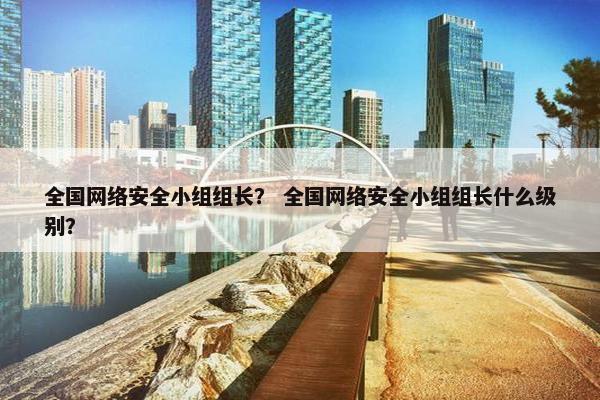 全国网络安全小组组长？ 全国网络安全小组组长什么级别？