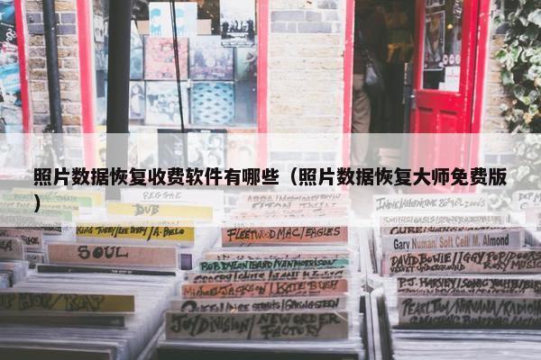 照片数据恢复收费软件有哪些（照片数据恢复大师免费版）