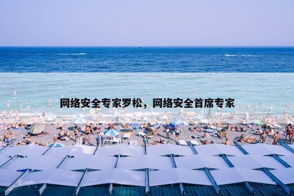 网络安全专家罗松，网络安全首席专家