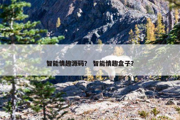 智能情趣源码？ 智能情趣盒子？