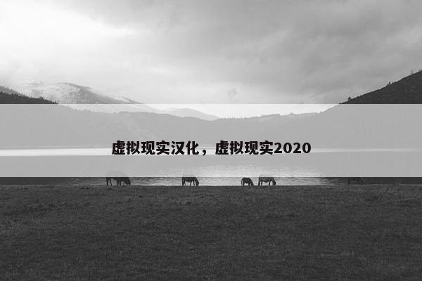 虚拟现实汉化，虚拟现实2020