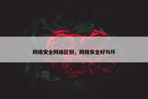 网络安全网络区别，网络安全好与坏