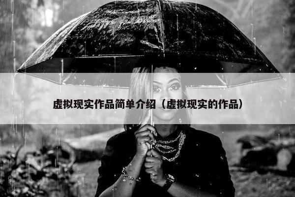 虚拟现实作品简单介绍（虚拟现实的作品）